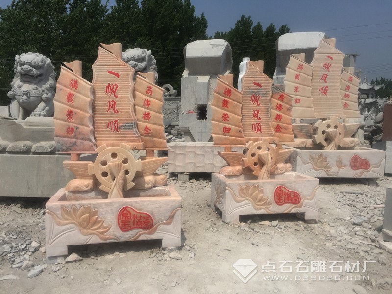 石雕饱经风霜 饱经风霜水车