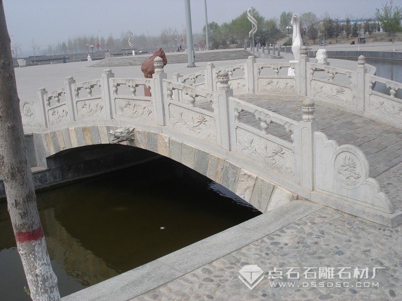 汉白玉栏杆 河路石栏杆