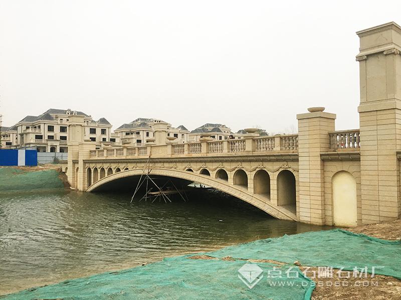 黄金麻欧式桥梁石材装璜